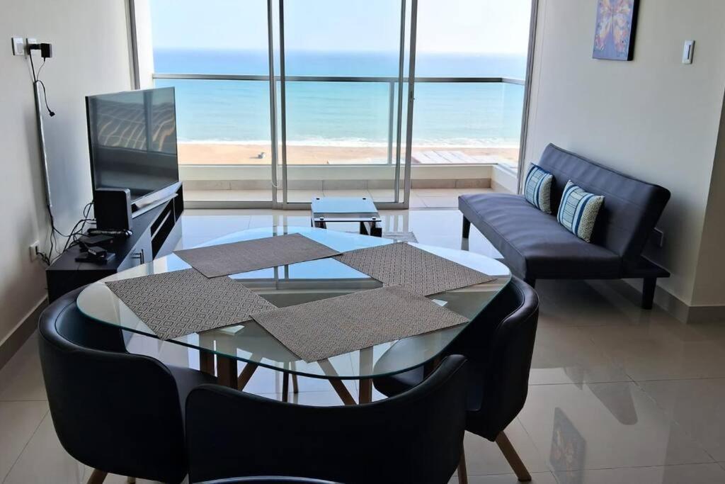Apartamento De Estreno Con Balcon Frente Al Mar. Lima Zewnętrze zdjęcie