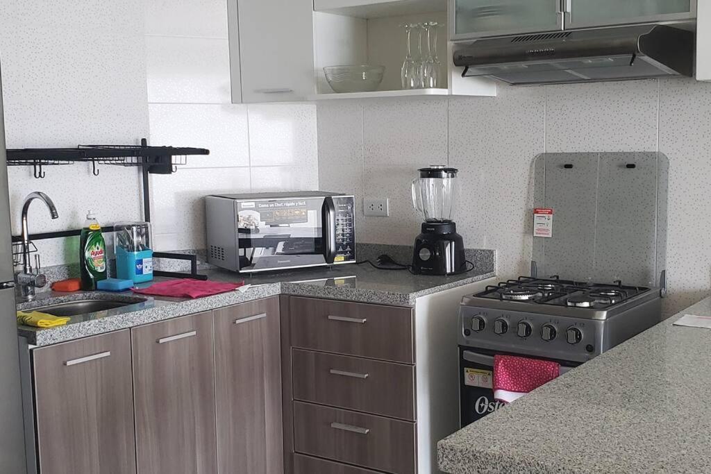 Apartamento De Estreno Con Balcon Frente Al Mar. Lima Zewnętrze zdjęcie