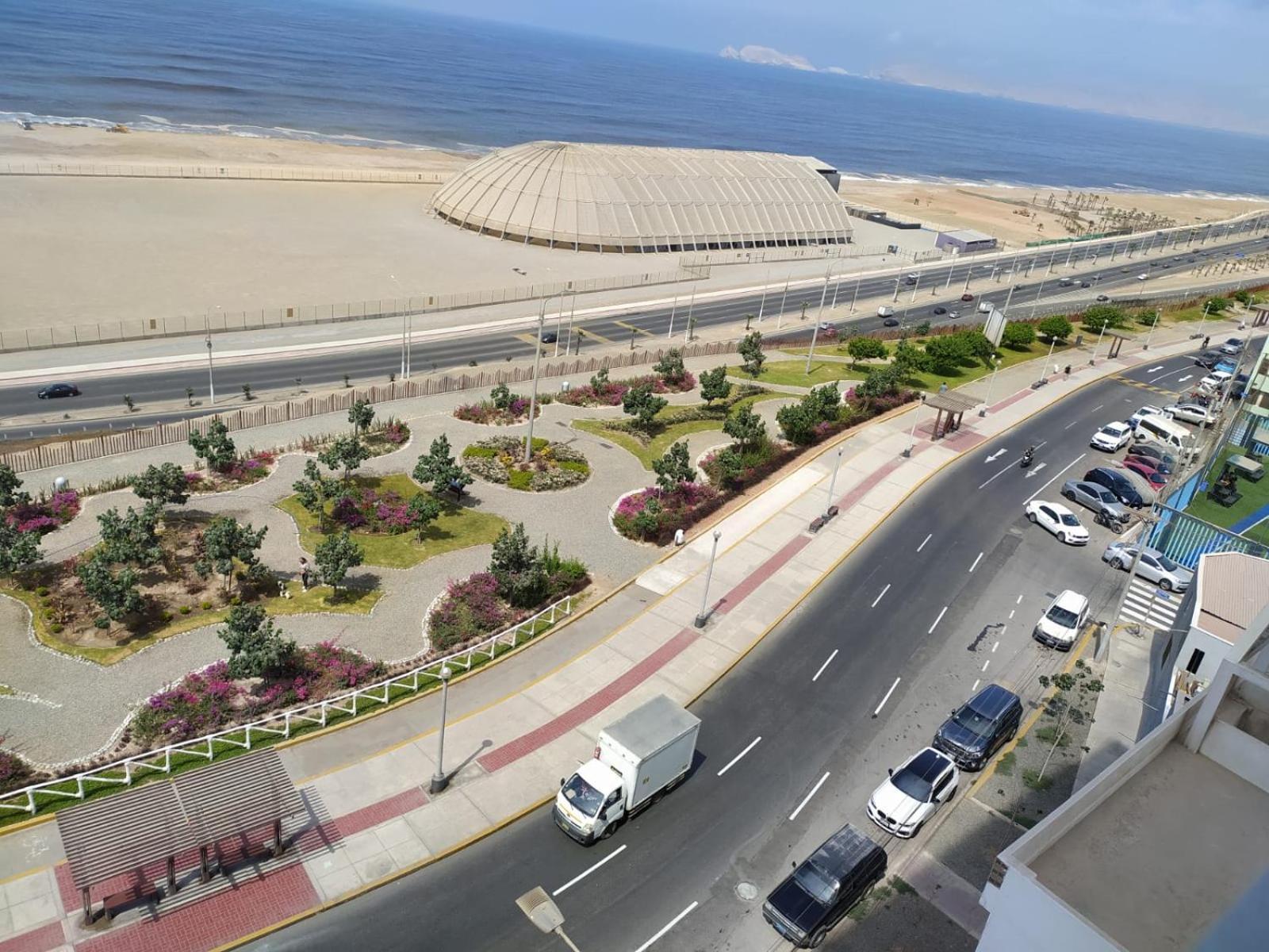 Apartamento De Estreno Con Balcon Frente Al Mar. Lima Zewnętrze zdjęcie