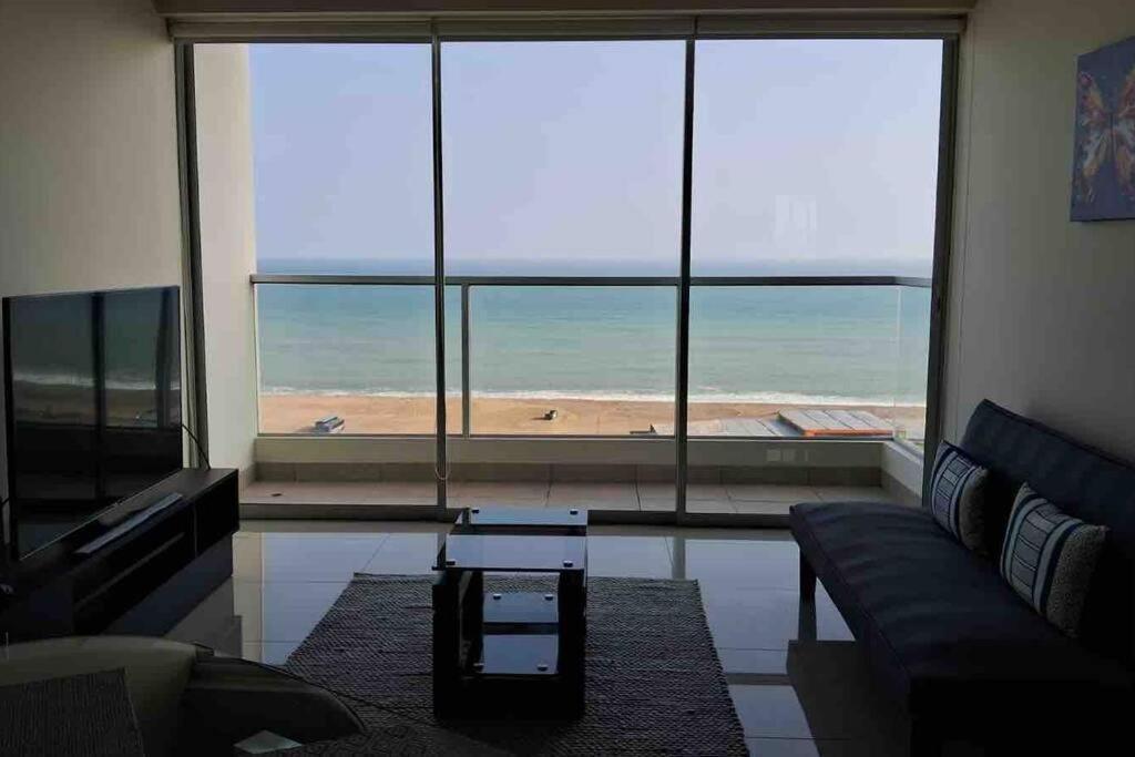 Apartamento De Estreno Con Balcon Frente Al Mar. Lima Zewnętrze zdjęcie