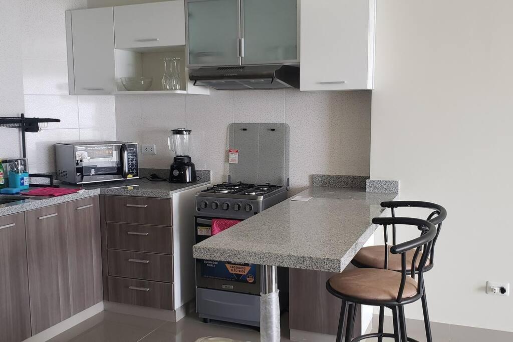 Apartamento De Estreno Con Balcon Frente Al Mar. Lima Zewnętrze zdjęcie